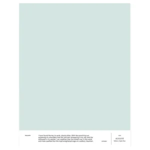 Cover Story Wandfarben^Innenfarbe, 3,6 L, LB1 AUGUST – Gelbliches Hellblau