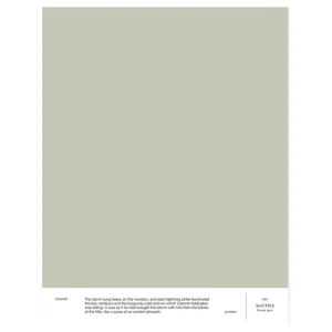Cover Story Wandfarben^Innenfarbe, 9 L, 027 HERMANN – Blassgrün