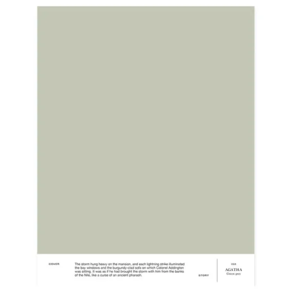 Cover Story Wandfarben^Innenfarbe, 9 L, 027 HERMANN – Blassgrün