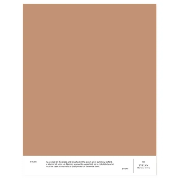 Cover Story Wandfarben^Innenfarbe, 3,6 L, 022 EVELYN – mittleres Rosabraun