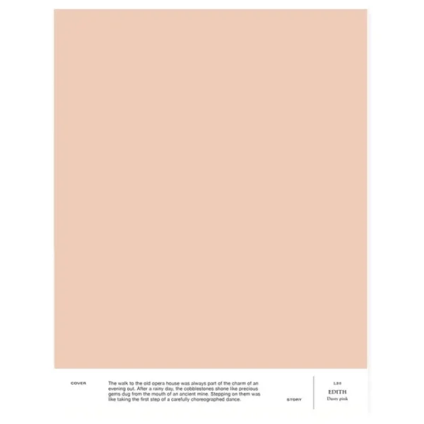 Cover Story Wandfarben^Innenfarbe, 9 L, LB5 EDITH – Dusty Pink