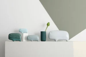 Craftworks Finland Kunstgegenstände | Dekorationsgegenstände^Primordial Animal, XS, Pastellblau