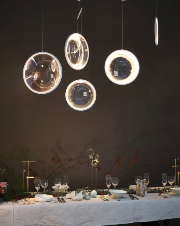 Audo Copenhagen Tischlampen-DCWéditions Knokke, kabellose Tischleuchte, Messing gebürstet