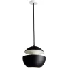 Vitra Deckenleuchten-DCWéditions Pendelleuchte Here Comes The Sun 175, schwarz – weiß