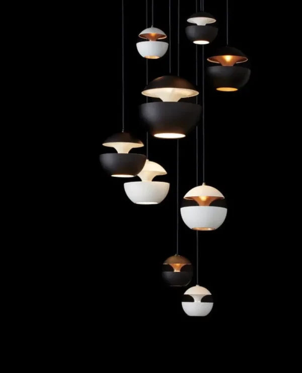 Vitra Deckenleuchten-DCWéditions Pendelleuchte Here Comes The Sun 175, weiß
