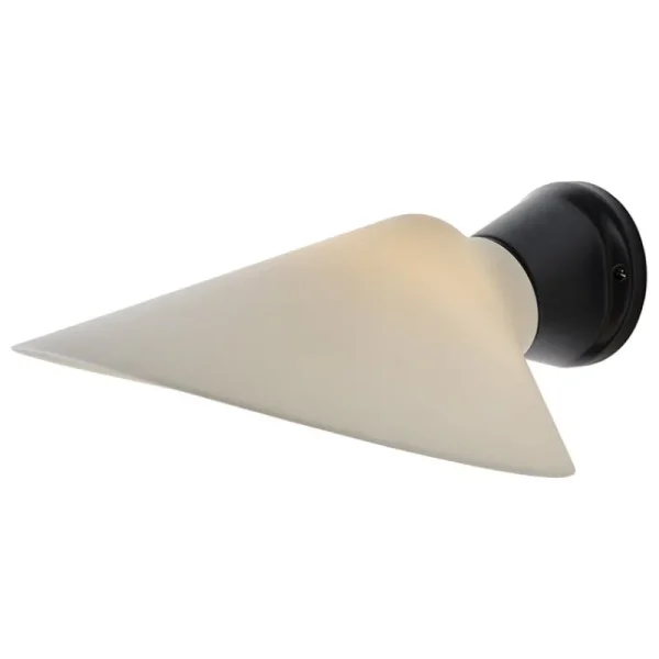 Frandsen Wandleuchten-DCWéditions Plume Wandleuchte mit Schalter, Porzellan