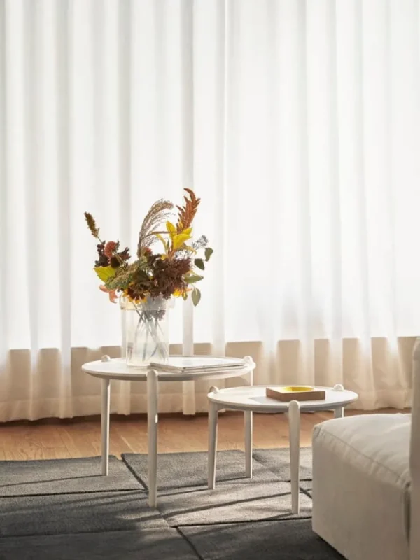 &Tradition Tische-Design House Stockholm Aria Couchtisch, 60 cm, hoch, Weiß