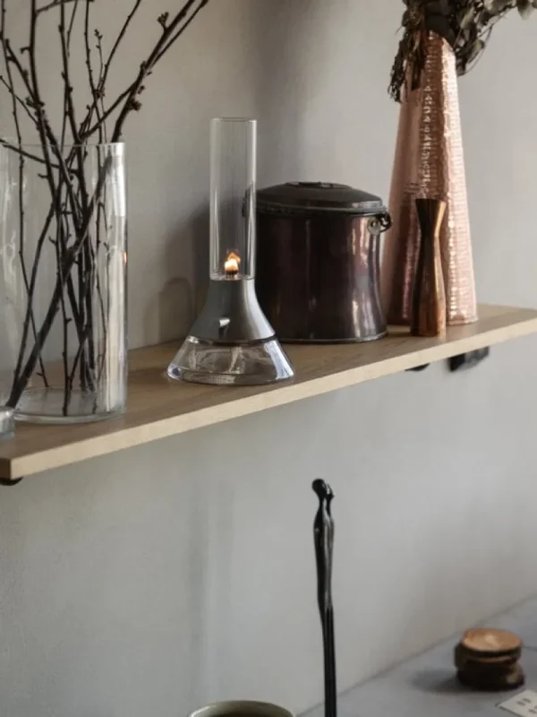 Design House Stockholm Außenbeleuchtung | Kerzen Und Kerzenhalter^Fyr-Petroleumlampe, Mattsilber