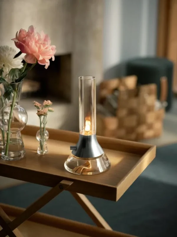 Design House Stockholm Außenbeleuchtung | Kerzen Und Kerzenhalter^Fyr-Petroleumlampe, Mattsilber