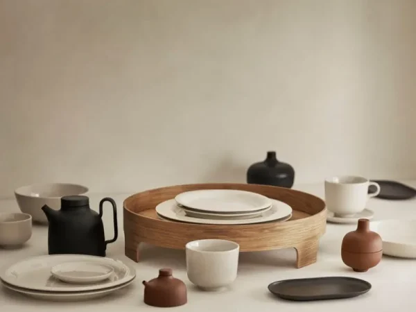 Design House Stockholm Geschirr^Sand Flachschale, 23 cm