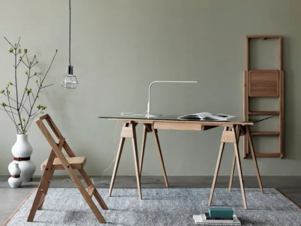 Verso Design Tritthocker Und -leitern-Design House Stockholm Step Trittleiter, Eiche