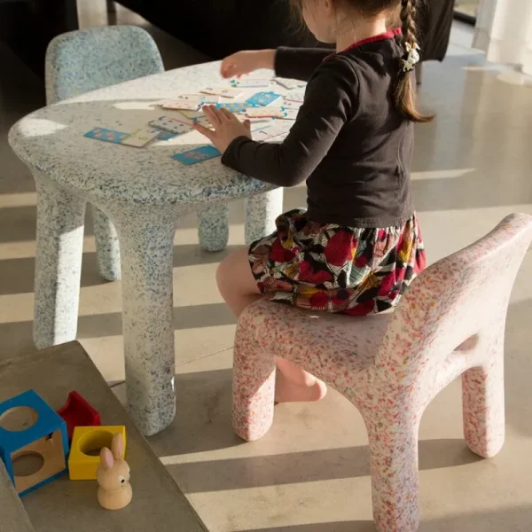 Kinder ecoBirdy Möbel Für Das Kinderzimmer^Luisa Tisch, Ozeanblau