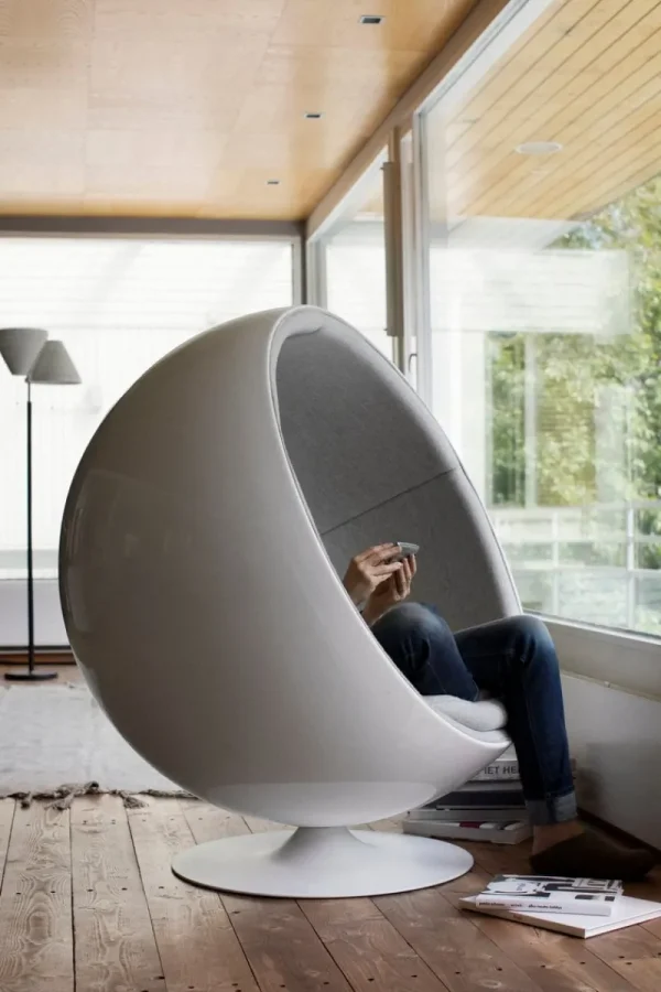 Labofa Sitzgelegenheiten-Eero Aarnio Originals Ball Chair, Weiß