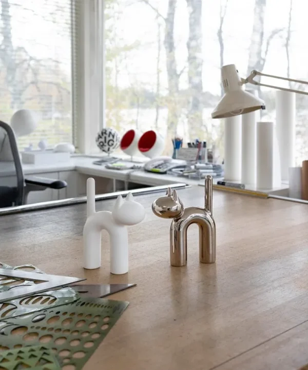 Iittala Dekorationsgegenstände-Eero Aarnio Originals Mini Kisu, Weiß