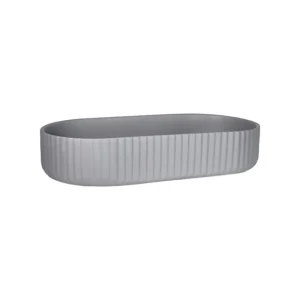 Elementa Indoor-gardening^Klorofyll Pflanzgefäß mit Ständer, oval, Grau