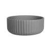 Elementa Indoor-gardening^Topf, niedrig, Grau