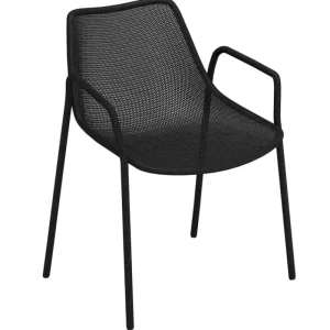 Emu Terrassenmöbel^Round Sessel, schwarz