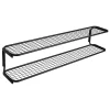 Essem Design Garderoben Und Kleiderbügel^Classic Schuhablage, 120 cm, schwarz, montiert