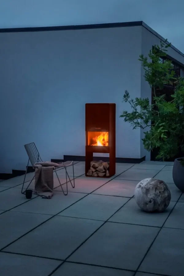 Eva Solo Grillen | Außenbeleuchtung^FireBox Außenkamin