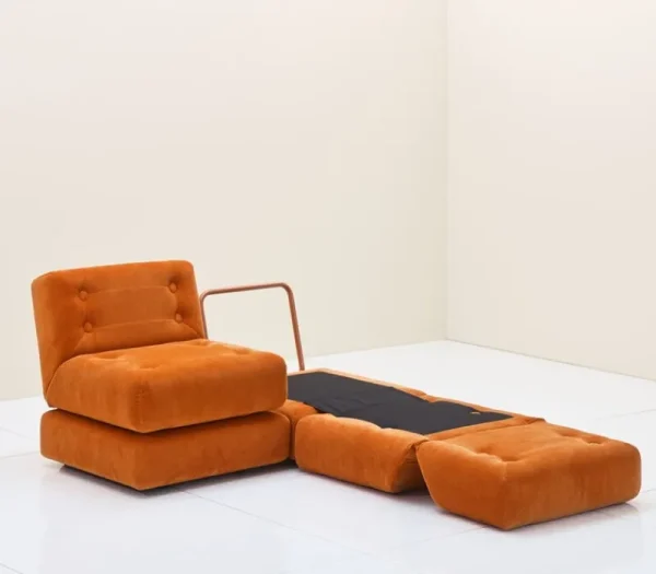 &Tradition Sofas Und Liegen-Fasetti Easy Sofamodul, 71 x 80 cm, Corda in Cremeweiß