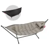 Fatboy Terrassenmöbel^Headdemock Superb Deluxe, Grau-Taupe/Schwarz