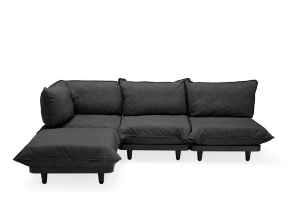 Fatboy Terrassenmöbel^Paletti Eckbank, Thunder Grey