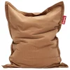 Vitra Sitzgelegenheiten-Fatboy Recycled Original Slim Cord Sitzsack, Teddybär