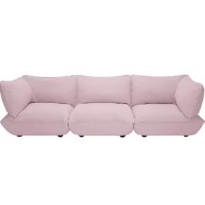 Fatboy Sofas Und Liegen-Sumo Grand Sofa, Weave Bubble Pink