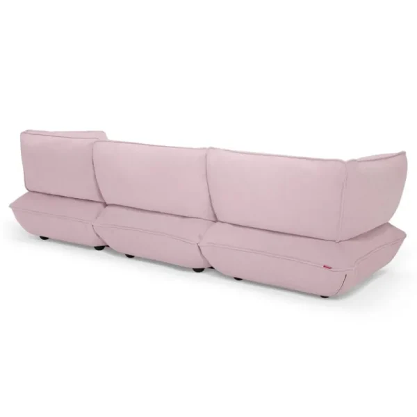 Fatboy Sofas Und Liegen-Sumo Grand Sofa, Weave Bubble Pink