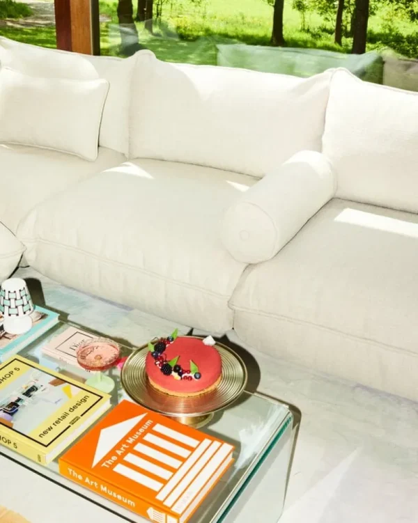 Fatboy Sofas Und Liegen-Sumo Grand Sofa, Weave Bubble Pink