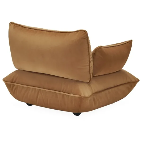 Artek Sitzgelegenheiten-Fatboy Sumo Loveseat Sessel, Samt Recycled almond