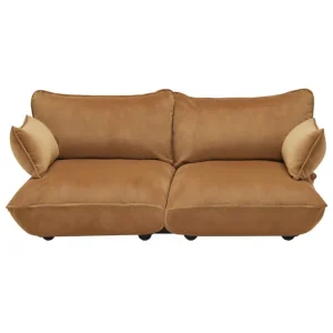 Muuto Sofas Und Liegen-Fatboy Sumo Medium Sofa, Velvet Recycled Mandel