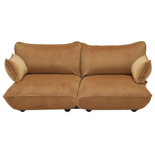 Muuto Sofas Und Liegen-Fatboy Sumo Medium Sofa, Velvet Recycled Mandel