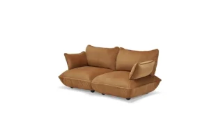Muuto Sofas Und Liegen-Fatboy Sumo Medium Sofa, Velvet Recycled Mandel