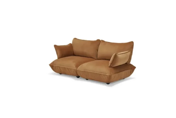 Muuto Sofas Und Liegen-Fatboy Sumo Medium Sofa, Velvet Recycled Mandel