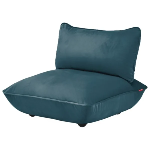 &Tradition Sitzgelegenheiten-Fatboy Sumo Seat Loungesessel, Velvet Recycled, petrol