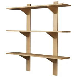Muuto Regale-FDB Møbler B100 Sorø Regal, 100 x 100 cm, Eiche