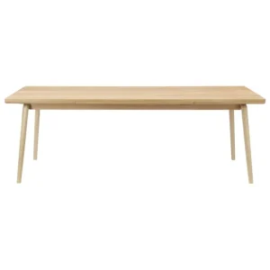 HAY Tische-FDB Møbler C65 Åstrup Esstisch, ausziehbar, 220 × 100 cm, Eiche lackiert