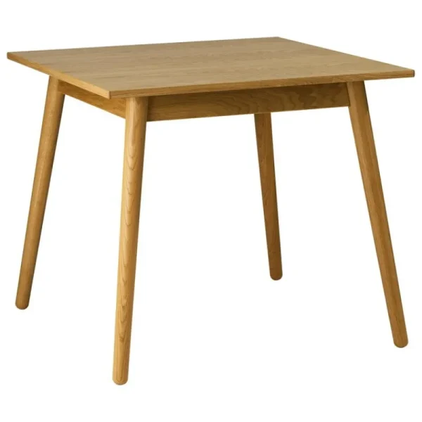Fredericia Tische-FDB Møbler C35A Esstisch, 82 x 82 cm, Eiche lackiert