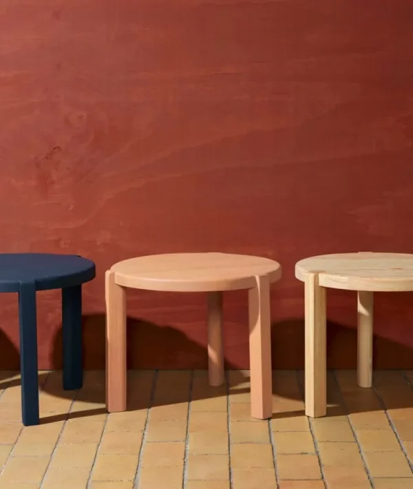 Muuto Tische-FDB Møbler D108 Ragnsminde Couchtisch, 48 cm, Mitternachtsblau