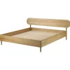 Skagerak Betten-FDB Møbler G30 Radius Bettgestell, 180 x 200 cm, Eiche geölt