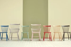 Vitra Sitzgelegenheiten-FDB Møbler J46 Stuhl, Eiche geölt