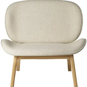 HAY Sitzgelegenheiten-FDB Møbler L32 Suru Loungesessel, Eiche - Hellbeige