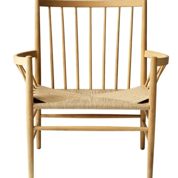 Carl Hansen & Su00f8n Sitzgelegenheiten-FDB Møbler Loungesessel J82, Eiche lackiert