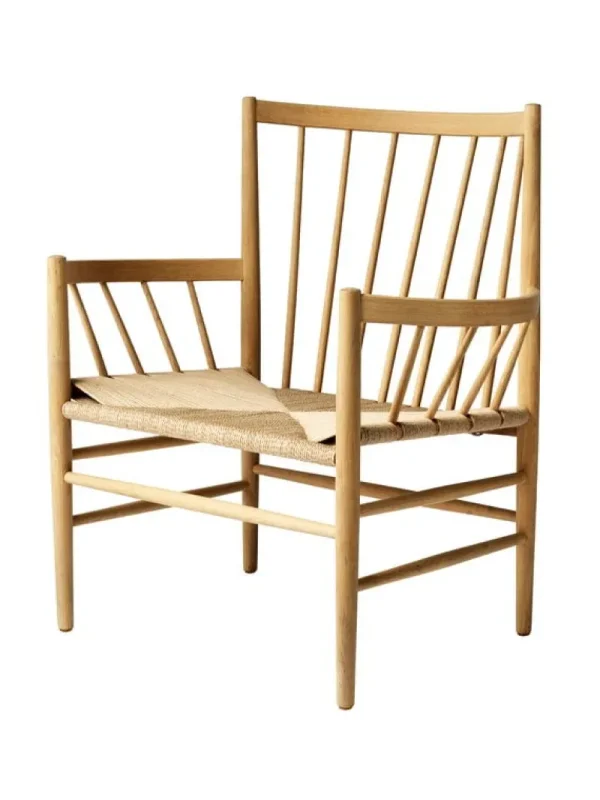 Carl Hansen & Su00f8n Sitzgelegenheiten-FDB Møbler Loungesessel J82, Eiche lackiert