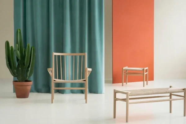 Carl Hansen & Su00f8n Sitzgelegenheiten-FDB Møbler Loungesessel J82, Eiche lackiert