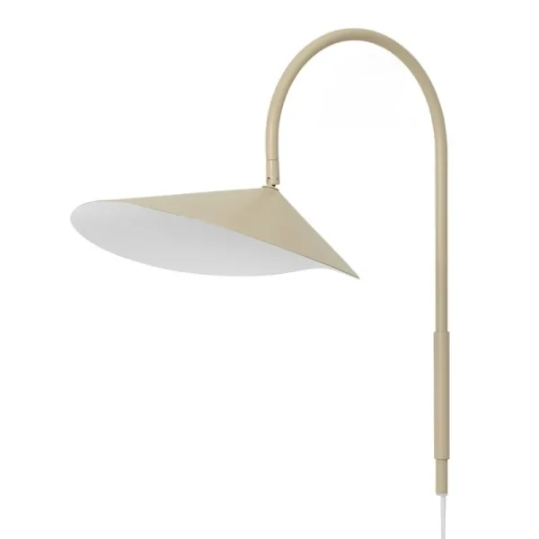 ferm LIVING Wandleuchten-Arum Wandleuchte, schwenkbar, Kaschmir