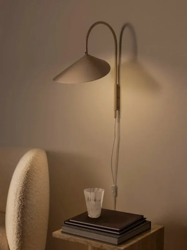 ferm LIVING Wandleuchten-Arum Wandleuchte, schwenkbar, Kaschmir