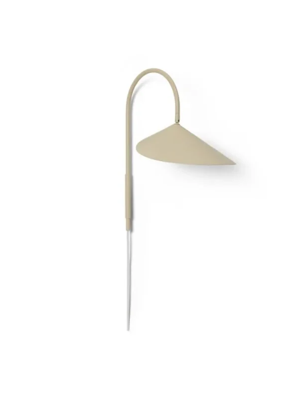 ferm LIVING Wandleuchten-Arum Wandleuchte, schwenkbar, Kaschmir