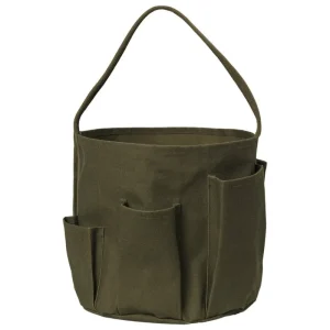 ferm LIVING Garten^Bark Garten-Eimertasche, Olivgrün